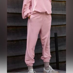 Aerie Jet Setter Jogger Club Pink size Small